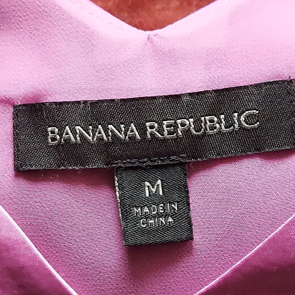 Banana Republic Pink Biased Top